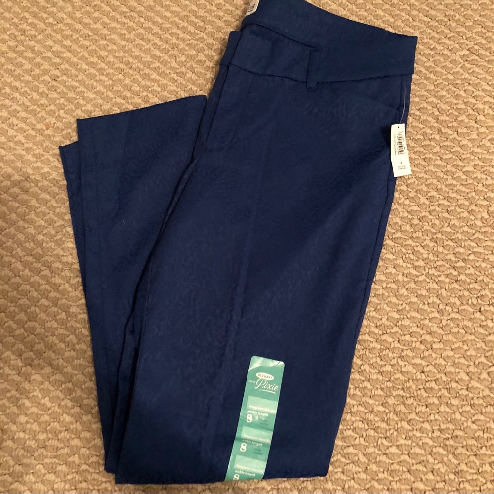 Blue pixie pants size 8 ankle